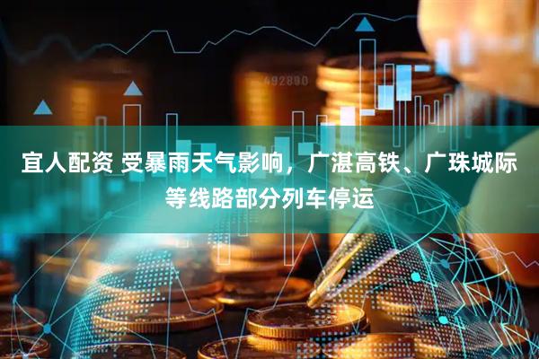宜人配资 受暴雨天气影响，广湛高铁、广珠城际等线路部分列车停运